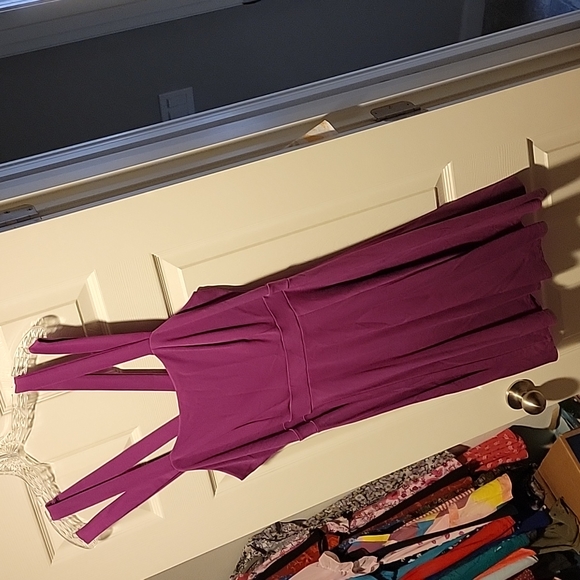 torrid Dresses & Skirts - Torrid Strappy Ponte Skater Dress Size 16